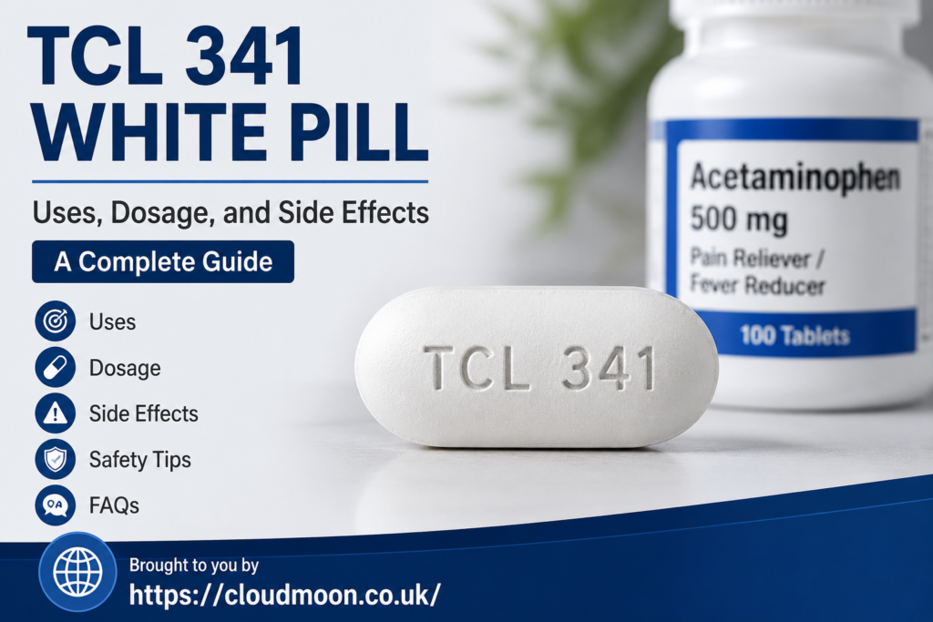 TCL 341 White Pill