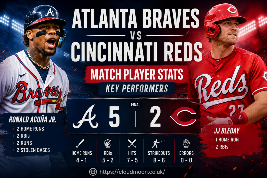 Atlanta Braves vs Cincinnati Reds match player stats